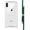 Etui na telefon na szyję Lookabe do iPhone X / Xs — złote z zielonym paskiem