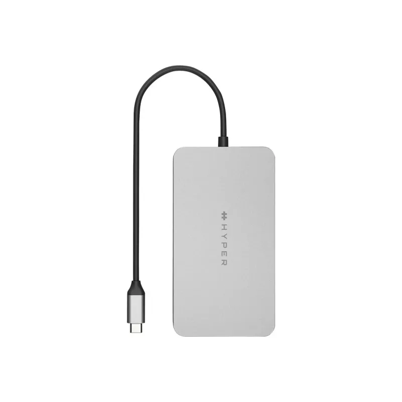 Hyper | HyperDrive Universal USB-C 10-in1 Dual HDMI Mobile Dock | Porty Ethernet LAN (RJ-45) 1 | Ilość portów HDMI 2