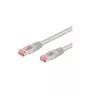 Wentronic Goobay Kabel krosowy CAT 6, S/FTP (PiMF), Szary, 7,5 m - CCA Copper Mix (93650)