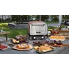 Ninja OO101EU grill ogrodowy/barbecue elektryczny + węglowy czarny, czerwony, srebrny 2400 W