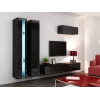 Cama stojak TV VIGO nowy 30/180/40 czarny/czarny połysk