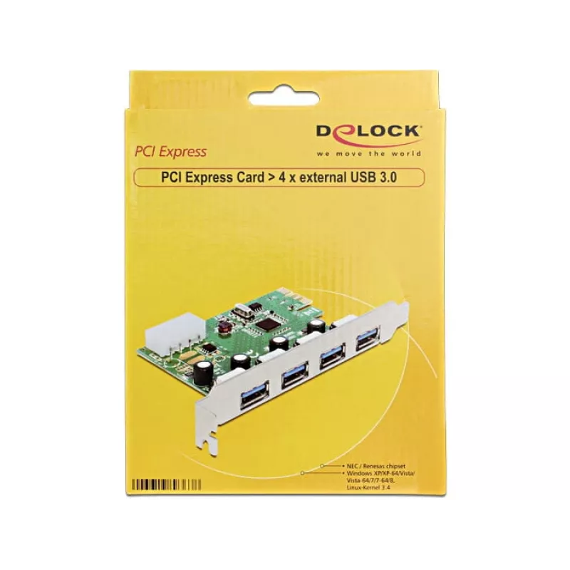 Wewnętrzny adapter USB 3.2 Gen 1 DeLOCK 89363