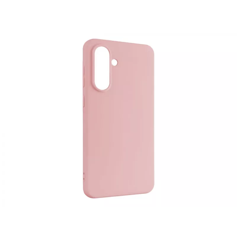 Pokrowiec na telefon FIXED dla Samsung Galaxy A36 5G — gumowy, różowy