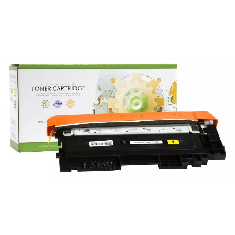 Kompatybilny toner Static Control Samsung CLT-Y404S/ELS (SU444A), żółty