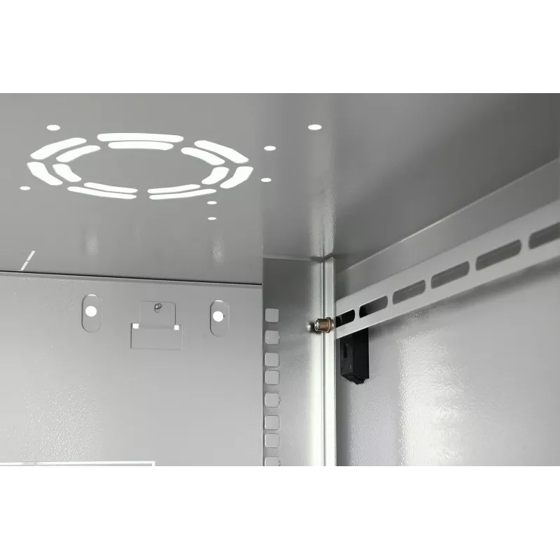 Szafka rack naścienna DIGITUS Dynamic-N 7U 19 cali 600x600 mm, niezmontowana, IP20, zamek na klucz