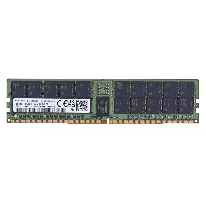 Moduł pamięci Samsung M321R8GA0PB0-CWM 64 GB 1 x 64 GB DDR5 5600 MHz ECC