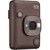 Natychmiastowy aparat fotograficzny Fujifilm Instax mini LiPlay — 1/5 cala 2560×1920 CMOS, wydruki 86×54 mm, 2.7 cala TFT, brązowy