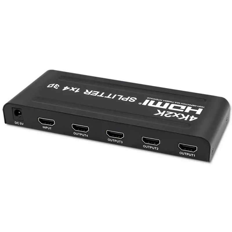 Qoltec 51798 Aktywny rozdzielacz HDMI 4 x HDMI 4K x 2K | 3.4Gb/s