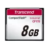 Transcend Industrial - Karta pamięci flash - 8GB - 170x - CompactFlash (TS8GCF170)