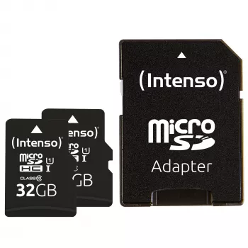 Pamięć Flash Intenso 32GB UHS-I microSDHC Doppelpack