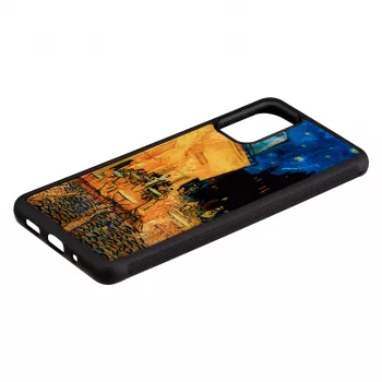 Etui ochronne iKins do Samsung Galaxy S20+ — czarne Cafe Terrace
