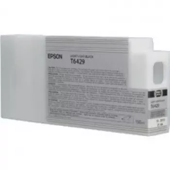 Epson T6429 Light Light Czarny wkład atramentowy (150 ml), Standardowa wydajność, Light light Czarny, tusz pigmentowy, 150 ml, 1 szt.