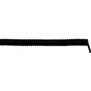 LappKabel Kabel spiralny UNITRONIC® SPIRAL 400 mm / 1600 mm 4 x 0,14 mm² Czarny 73220213 1 szt. (73220213)