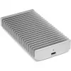 Other World Computing OWC Express 1M2 - Speichergehäuse - M.2 NVMe Card - USB4 - Silber (OWCUS4EXP1M2)