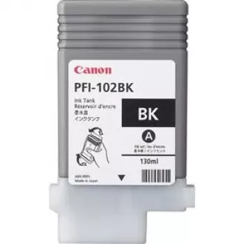 Wkład atramentowy Canon PFI-102BK czarny 130 ml do drukarek imagePROGRAF