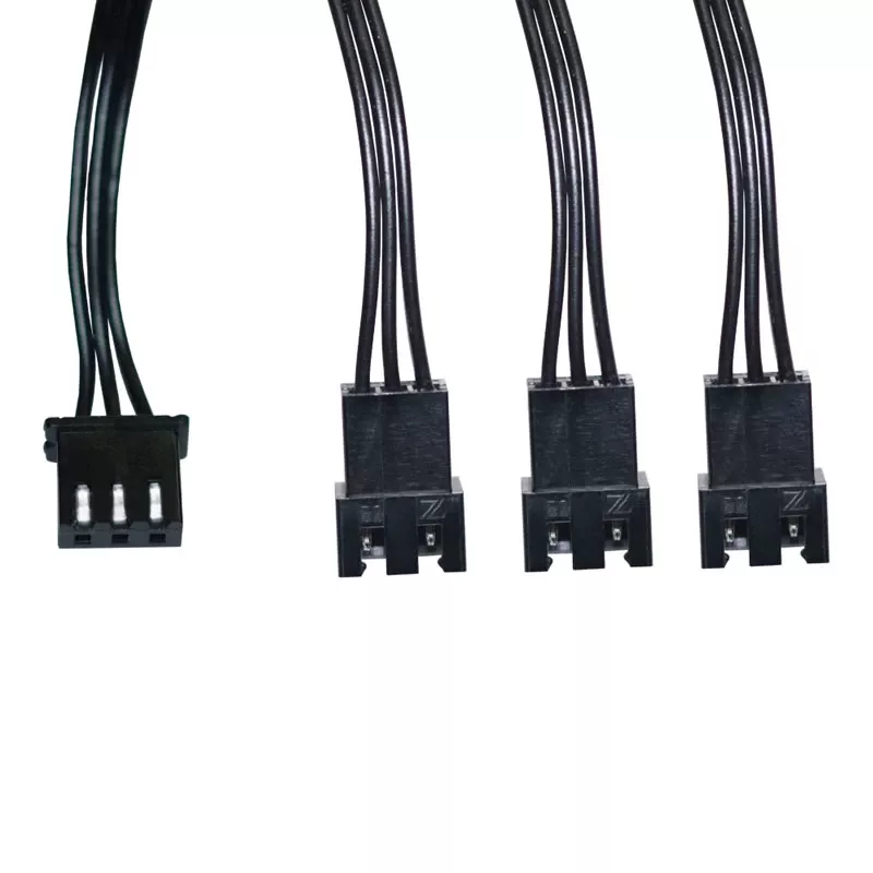 Wewnętrzny kabel zasilający Alphacool 18602 0,6 m 3-pinowy prosty