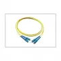 Kabel krosowy światłowodowy Duplex OS2 (jednomodowy, 9/125) SC/SC, 2 m, Good Connections® (LW-902SC)