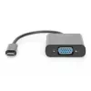 DIGITUS DA-70853 adapter USB-C – VGA, Full HD 1080p, czarny