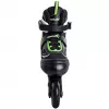 Verstellbare Kinderinliner Gr. 37-40, Inline-Skates grün/schwarz