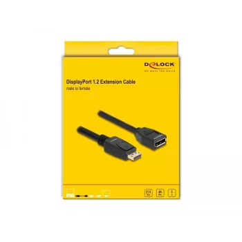 Przedłużacz DeLOCK DisplayPort 1.2 4K 60 Hz 5 m