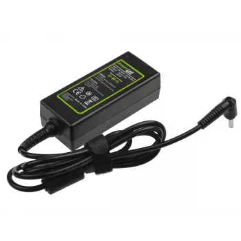 Zasilacz Green Cell AD70P do laptopów ASUS, 33W, 19V 1,75A, wewnętrzny, czarny