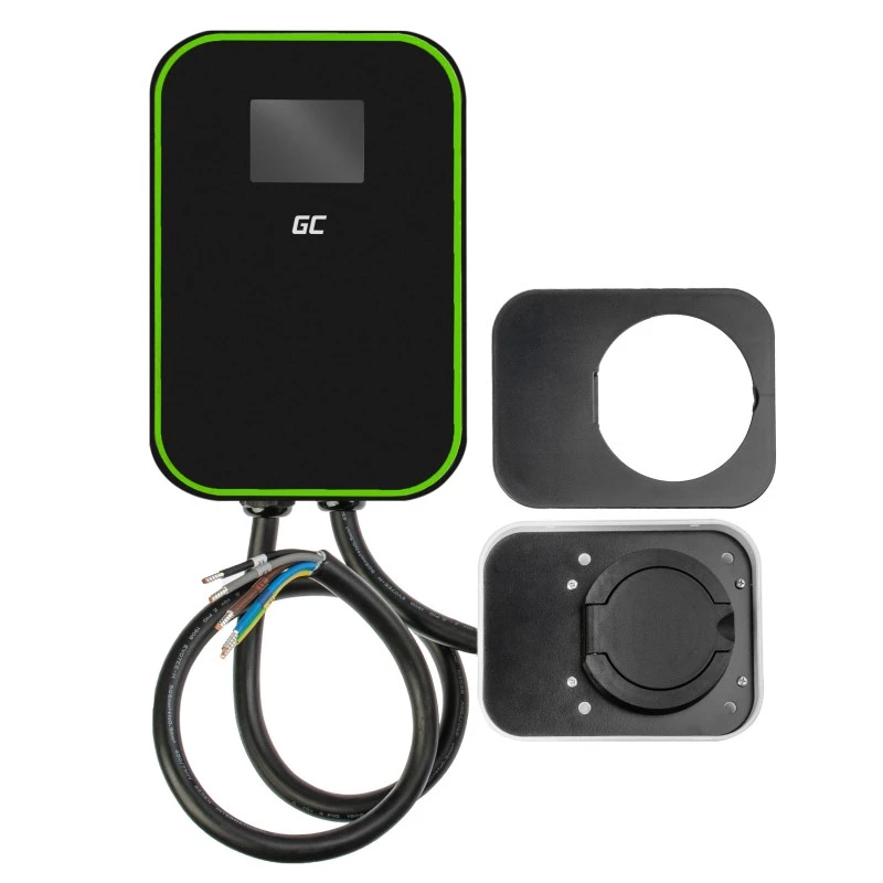 GREEN CELL WALLBOX EV POWERBOX 22KW Z GNIAZDEM I RFID