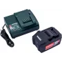 Zestaw bateria i ładowarka Metabo BASIC SET 1 X 4.0 AH litowo-jonowy 4 Ah