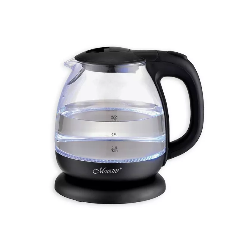 Czajnik elektryczny MAESTRO MR-055 1 L 1100 W (MR-055-BLACK) Czarny