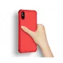 Wstrząsoodporne etui Devia Shark1 do iPhone XS Max (6.5) — czerwone
