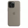 Silikonowe etui z MagSafe do iPhone 15 Pro Max - glina