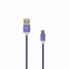 Sbox USB->Micro USB M/M 1m USB-10315U śliwkowy fiolet