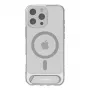 Przezroczyste etui ochronne Torras Pstand Series dla iPhone 16 Pro Max — przezroczysty, zintegrowana podpórka