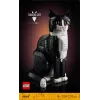 LEGO set Ideas 21349 Tuxedo Cat zestaw konstrukcyjny — kolekcjonerski model z klocków, element dekoracyjny