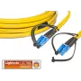 Lightwin LDP-09 LC-LC 2.0 FD Kabel światłowodowy 2 m OS2 Żółty (LDP-09 LC-LC 2.0 FD)