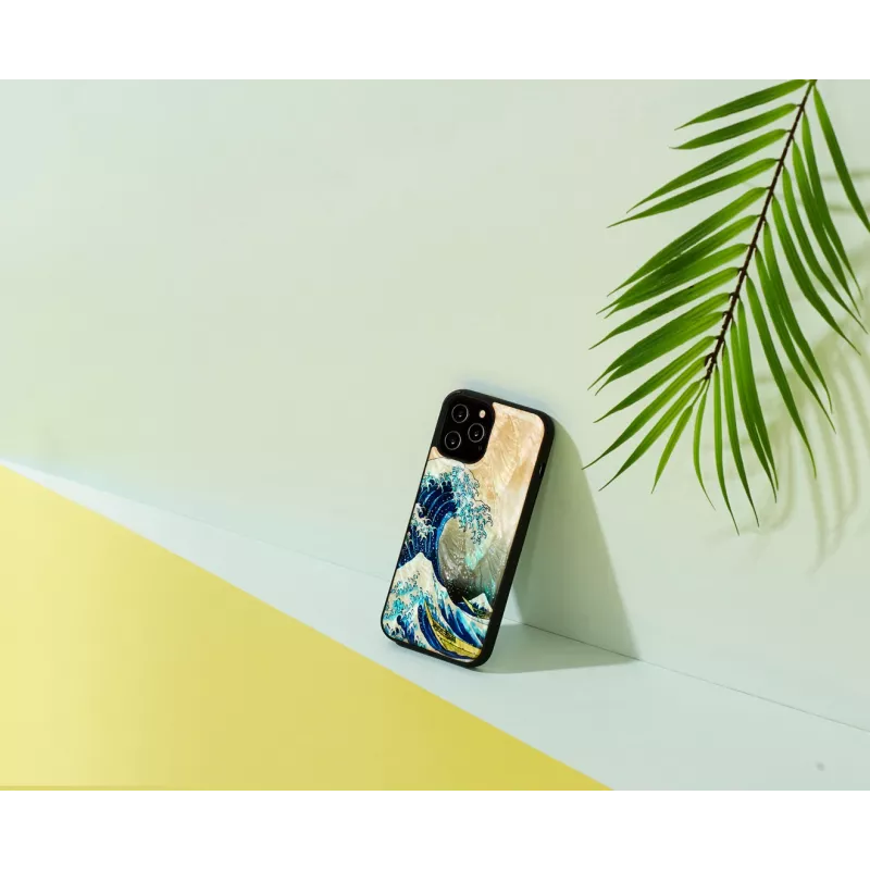 Etui ochronne iKins do Apple iPhone 12 Pro Max z wzorem Wielkiej Fali