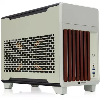 Mini obudowa THERMALTAKE TR100 WS Matcha zielony kompaktowa konstrukcja, obsługa mini-ITX/microATX