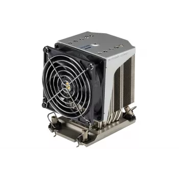 Supermicro SNK-P0080AP4 układ chłodzenia komputera Procesor Chłodzenie powietrzne 9,2 cm Czarny, Stal nierdzewna