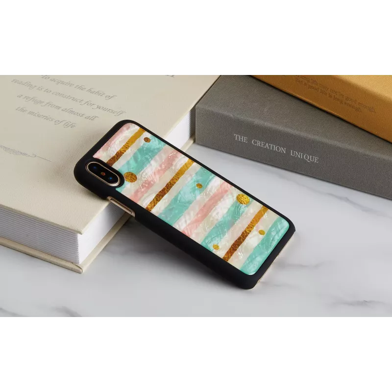 Etui na smartfona iKins do iPhone XS / iPhone XS Max — pop mint Czarny