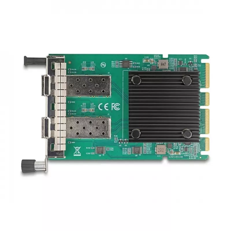 DeLOCK 88386 karta sieciowa OCP 3.0, 2 x SFP+ 10 Gigabit LAN