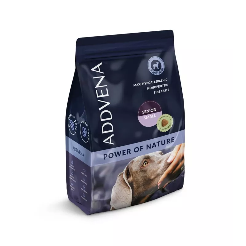 ADDVENA Power of Nature Senior Small Lamb - sucha karma dla psa - 2,5 kg