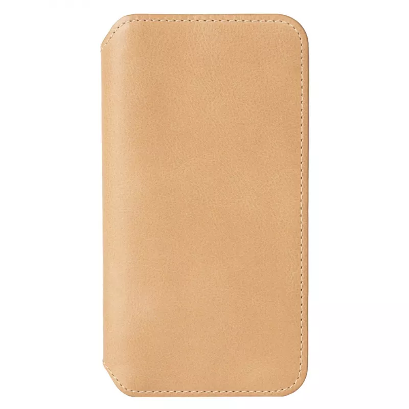 Portfel na telefon Krusell Sunne dla Apple iPhone 11 Pro Max — vintage nude, etui folio z przegródkami na karty