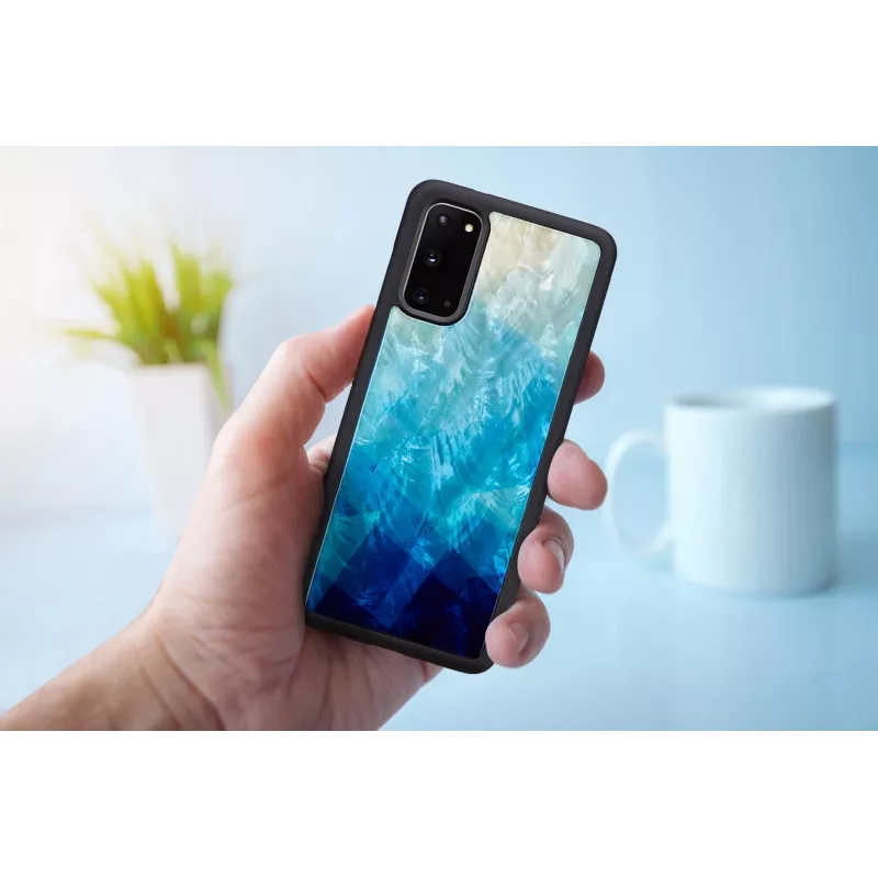 Etui ochronne iKins do Samsung Galaxy S20 — wykończenie niebieski lake i czarne