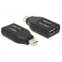 Adapter wideo/audio DeLOCK - HDMI - HDMI, 19-pin (W) - Mini DisplayPort (M) - (DisplayPort 1.1) - Czarny (65552)
