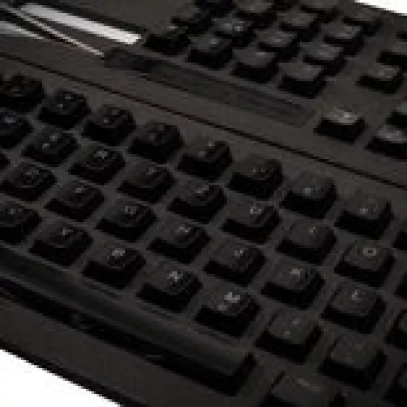 Ducky ABS Keycap Set, laserowo grawerowany – układ ISO (DE), czarny