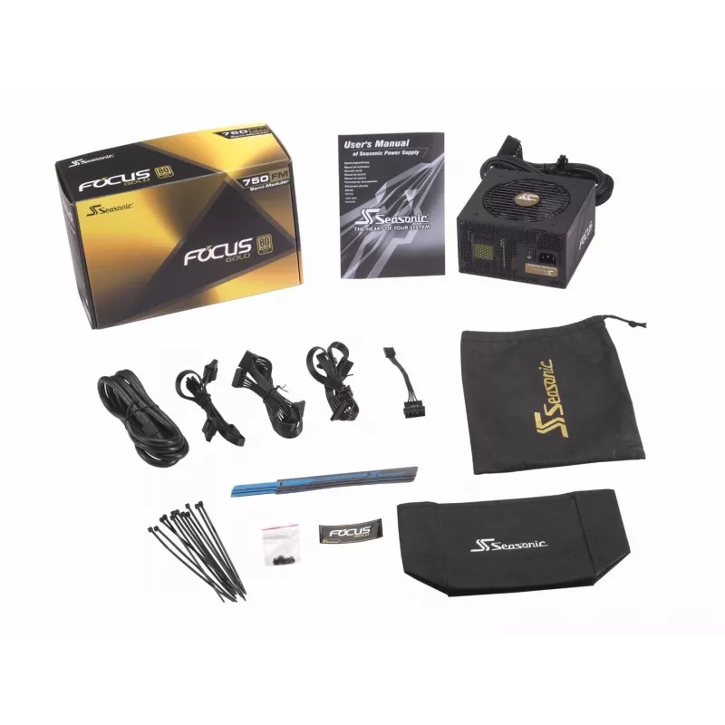 Zasilacz Seasonic Focus Gold 750 750W