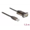 Adapter USB 2.0 Type-A na szeregowy RS-232 D-Sub 9-pin męski DeLOCK 62646