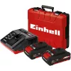 Wiertarka pistoletowa Einhell TE-CD 18 Li-i BL, 1,69 kg, uchwyt bezkluczykowy, akumulator 2 Ah