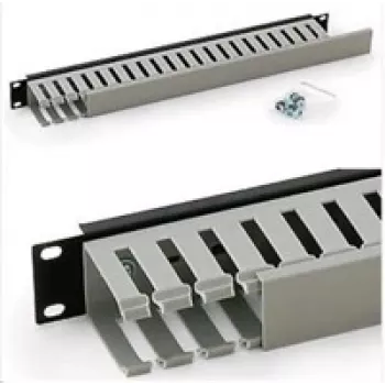 Panel 19 cali 1U Triton RAB-VP-X02-A1 z pojedynczą prowadnicą kablową