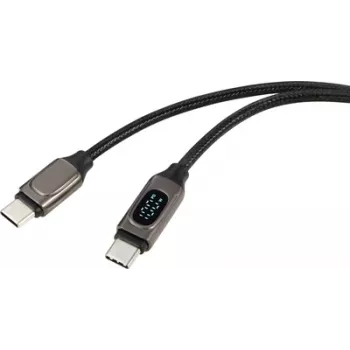 Kabel USB Renkforce RF-6249292 srebrny