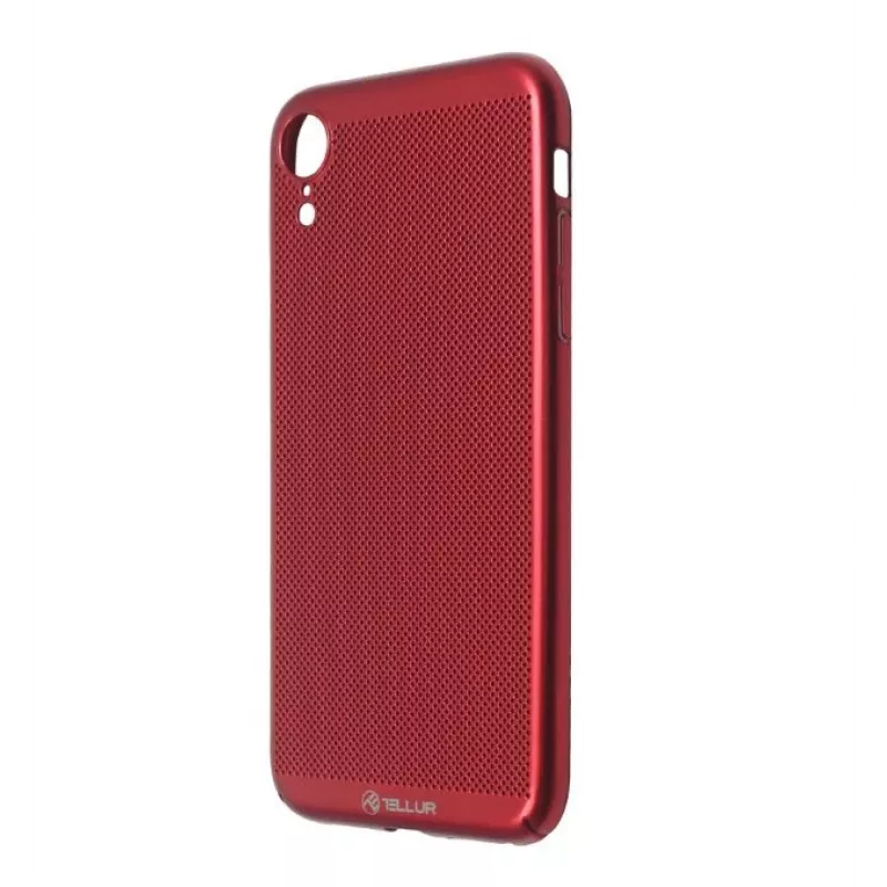 Etui ochronne Tellur do iPhone XR — czerwone, konstrukcja odprowadzająca ciepło